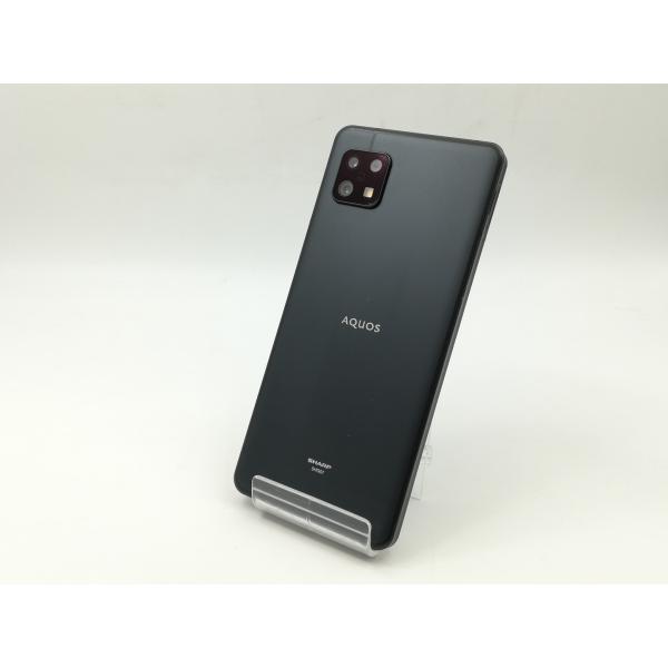 【中古】SHARP au 【SIMフリー】 AQUOS sense6s ブラック 4GB 64GB ...