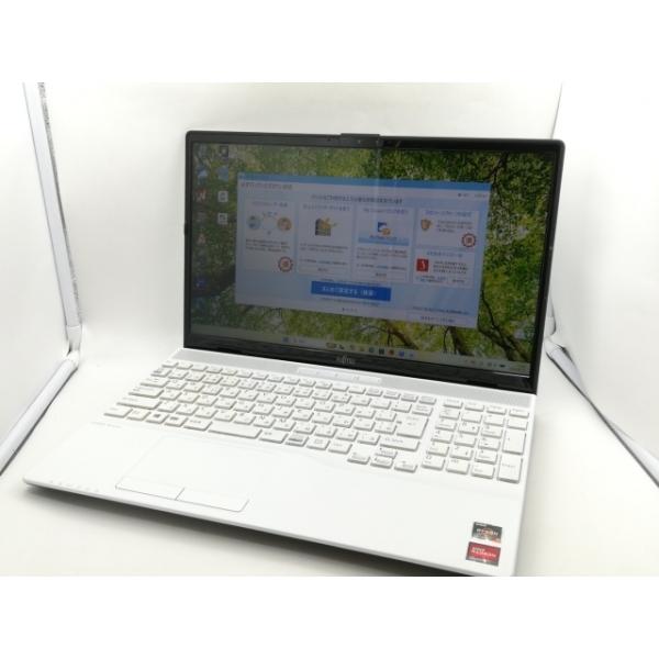 【中古】Fujitsu LIFEBOOK AH AH50/F1 FMVA50F1W プレミアムホワイ...