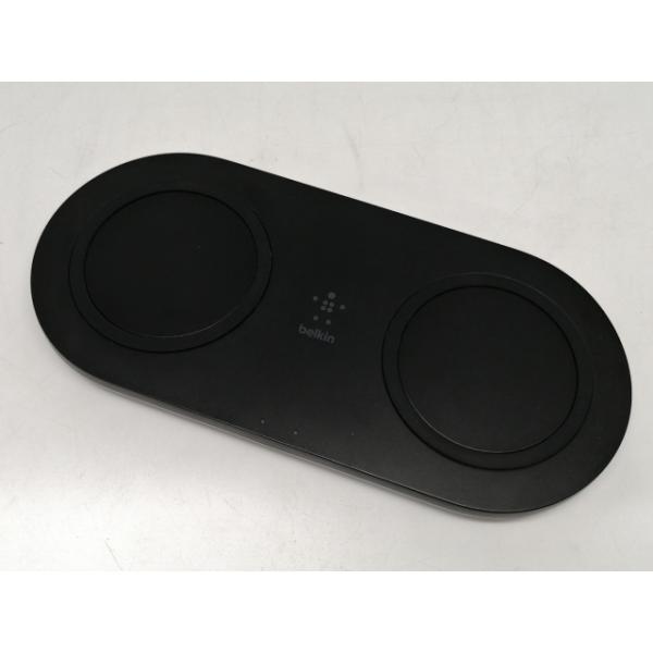 【中古】Belkin BOOST↑CHARGE 15Wデュアルワイヤレス充電パッド ブラック WIZ...