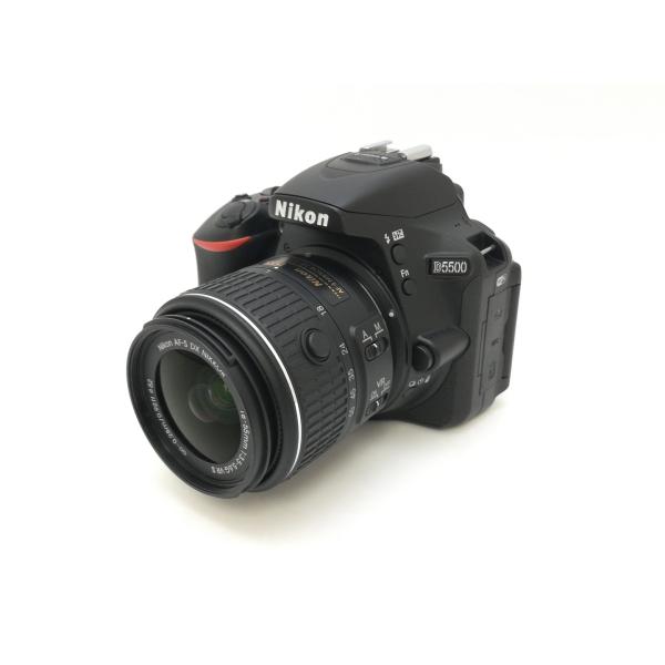 【中古】Nikon D5500 18-55 VR IIレンズキット ブラック【高崎モントレー】保証期...