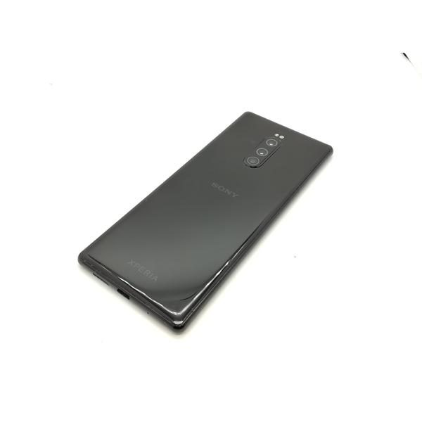【中古】SONY SoftBank 【SIMロック解除済み】 Xperia 1 802SO ブラック...