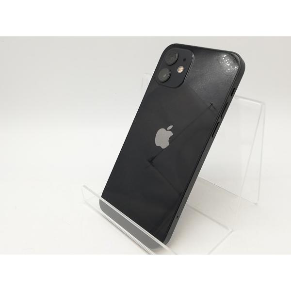 【中古】Apple au 【SIMロック解除済み】 iPhone 12 64GB ブラック MGHN...