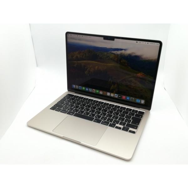 【中古】Apple MacBook Air 13インチ CTO (M2・2022) スターライト M...