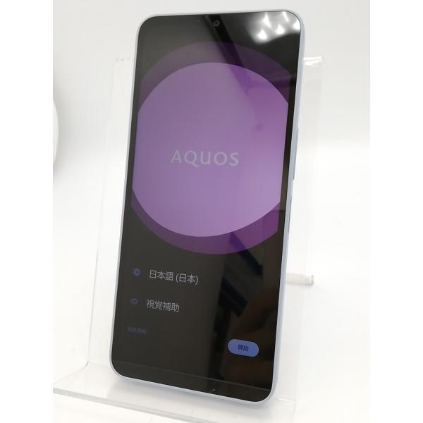 【中古】SHARP docomo 【SIMフリー】 AQUOS wish4 ブルー 4GB 64GB...