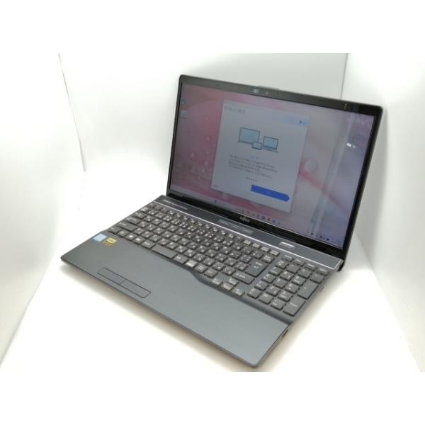 【中古】LIFEBOOK AH AH77/D1 FMVA77D1B ブライトブラック【i7-8565...