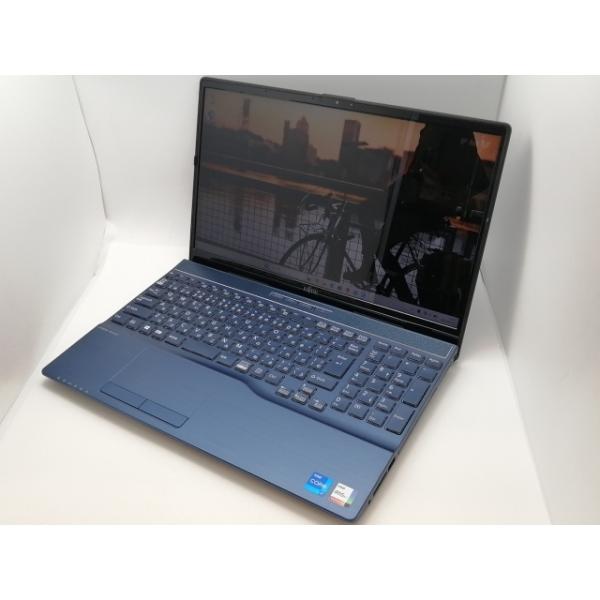 【中古】LIFEBOOK AH AH53/F3 FMVA53F3L メタリックブルー【i7-1195...