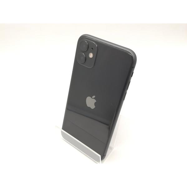 【中古】Apple au 【SIMロック解除済み】 iPhone 11 128GB ブラック MWM...