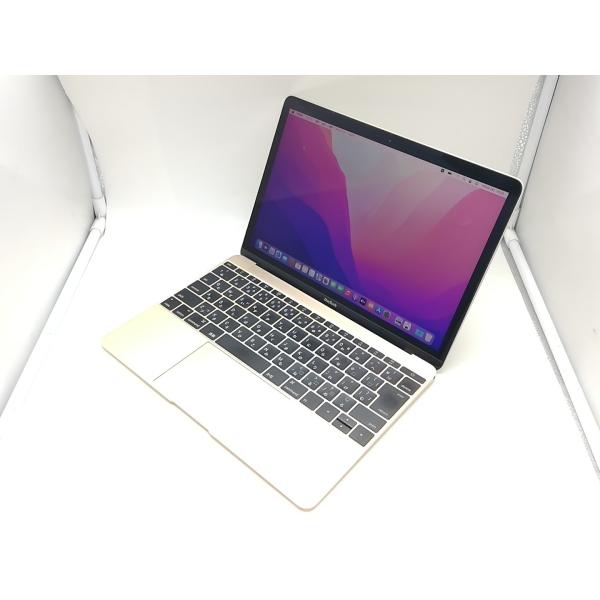【中古】Apple MacBook 12インチ CoreM3:1.1GHz 256GB ゴールド M...