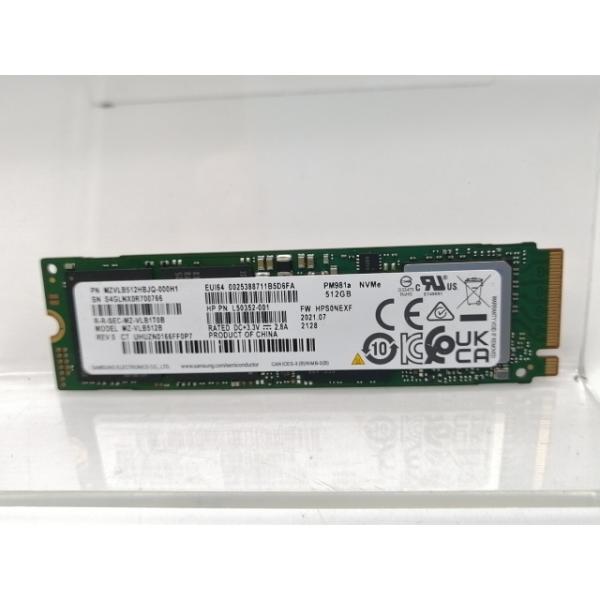 【中古】各社 512GB SSD (M.2 2280/PCIe3.0 NVMe)【高崎モントレー】保...