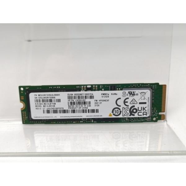 【中古】各社 512GB SSD (M.2 2280/PCIe3.0 NVMe)【高崎モントレー】保...