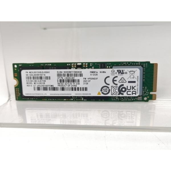 【中古】各社 512GB SSD (M.2 2280/PCIe3.0 NVMe)【高崎モントレー】保...