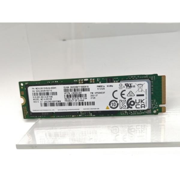 【中古】各社 512GB SSD (M.2 2280/PCIe3.0 NVMe)【高崎モントレー】保...