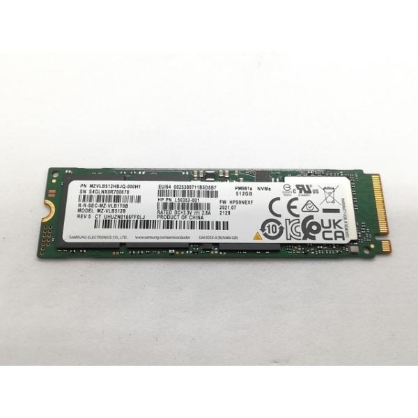 【中古】各社 512GB SSD (M.2 2280/PCIe3.0 NVMe)【イオンモール新利府...