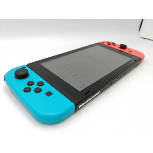 【中古】Nintendo Switch 本体 Joy-Con(L) ネオンブルー/(R) ネオンレッ...