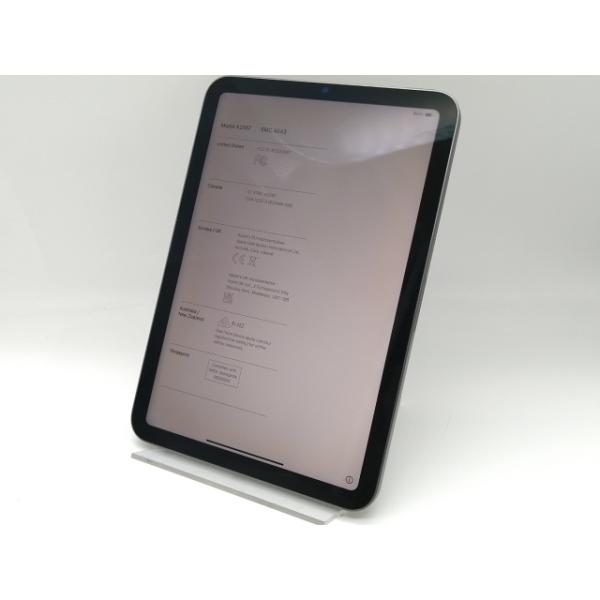 【中古】Apple 【Wi-Fi】 iPad mini（第6世代/2021） 256GB スペースグ...