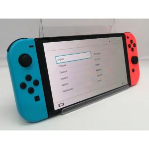 【中古】Nintendo Switch 本体 (有機ELモデル) HEG-S-KABAA ネオンブルー・ネオンレッド 【2021年10月】【川越クレアモール】保証期間１ヶ月【ランクC】