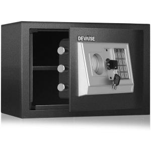 金庫 小型電子金庫 保管庫 22L 幅370×奥行288×高さ258mm