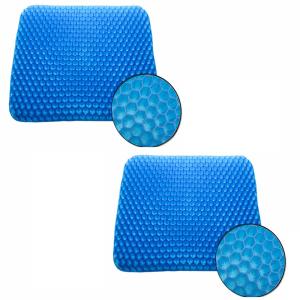 ゲルクッション 2枚セット 二重ハニカム構造 座布団