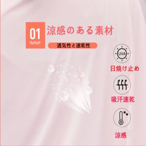 UVカット ポンチョ ラッシュガード パーカー...の詳細画像1