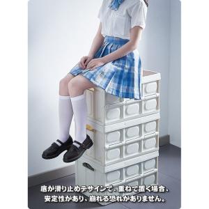 収納ボックス 折りたたみ式コンテナ 収納ケース...の詳細画像2