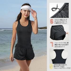 ラッシュガード 5点 セット フィットネス 水...の詳細画像4