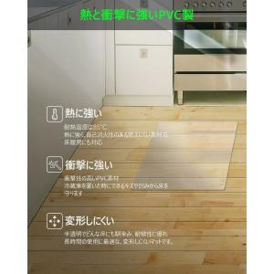 冷蔵庫マット 65*70cm 厚さ2.0mm ...の詳細画像3