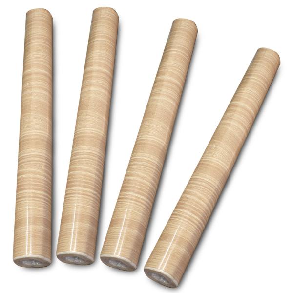 壁紙シール 4点セット 木目 45cm*10m 剥がせる リメイクシート リメイクシール 木目調 模...