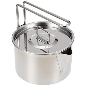 キャプテンスタッグ キャンプ用 やかん 鍋 キャンピングケットルクッカー 900mlM-7726