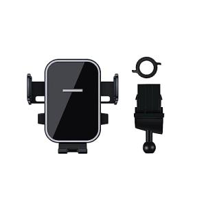 Cartist トヨタ ハイエース 200系 4型/5/6型 専用 スマートフォン スマホ ホルダー 携帯 ホルダー スマホスタンド 鏡面 片手操作 360度回転 車載ホル