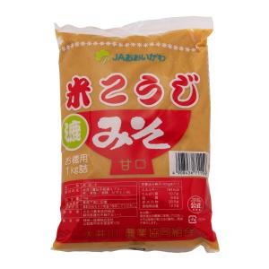ＪＡおおいがわ米こうじみそ(漉)（1kg (お徳用)　｜jaooigawa