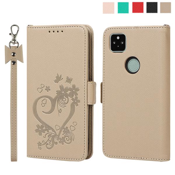 ケース 手帳型 Google Pixel 5a 5G 花柄 蝶柄 google pixel5 スマホ...