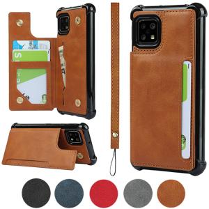 AQUOS sense4 lite ケース aquos sense 4 basic ケース 背面手帳型 耐衝撃 sharp aquos sense 5g カバー 内蔵マグネット シャプ アクオス センス 4 スマホケース