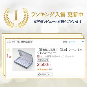 【最安値に挑戦】即納 ケース ネックレスケース...の詳細画像1