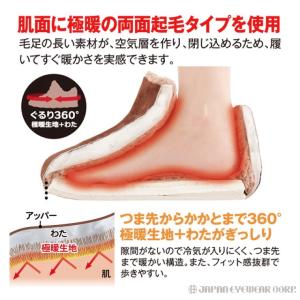 極暖 スリッパ 足が包まれる 暖かい モコモコ...の詳細画像1