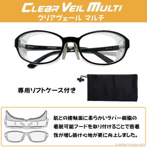 花粉対策 メガネ 花粉眼鏡 UVカット CLE...の詳細画像1