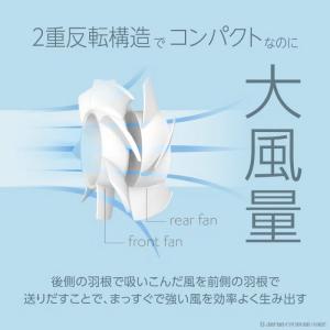ドウシシャ ツインブレード クリアハンディファ...の詳細画像3