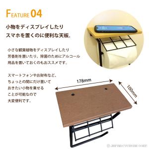 トイレットペーパーホルダー 2連 縦 ダブル ...の詳細画像5