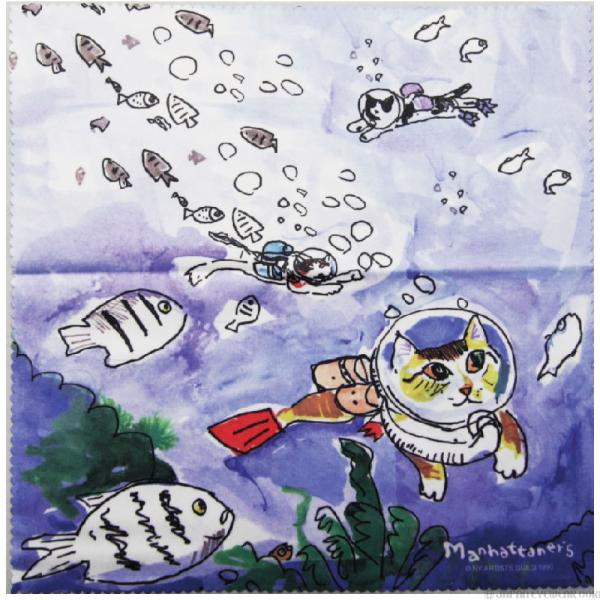 メガネ拭き マンハッタナーズ ワインピングクロス MAN-13 Manhattaner's (マンハ...