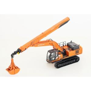 NEW！ ミニチュア 日立建機 油圧ショベル ZX330LC-7 テレスコクラム仕様機*1/50スケール｜japan-hitachi-kenki