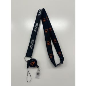 日立建機】ZAXISネックストラップ（ブラック＆ホワイト） : 日立建機