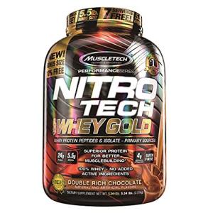 Muscletech ニトロテック 100%WHEY GOLD ホエイゴールド ダブルリッチチョコレート 2.5