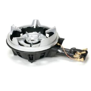 【新品/メーカー直送】タチバナ製作所　　ハイカロリーバーナー　TS-208S　キャップ(火皿)タイプ　二重・種火なし　五徳セット