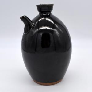 薩摩焼 黒薩摩 苗代川焼 舟徳利（一点物） : 鹿児島市場 - 通販