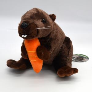 吉徳 りくのなかまたち ぬいぐるみ S ビーバー 180249 : fika 雑貨