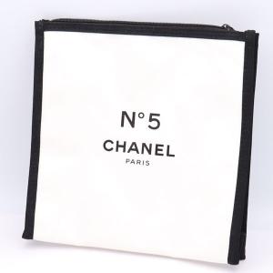 良品 シャネル ポーチ No.5 ノベルティ 白...の商品画像
