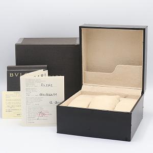 箱/保/説明書付 ブルガリ 空箱/BOX 腕時計用 ブラックカラー レディース/メンズ腕時計用 2000000 NSK OMI