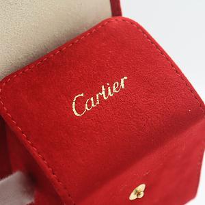 美品 カルティエ 空箱/BOX 腕時計用 赤/...の詳細画像2