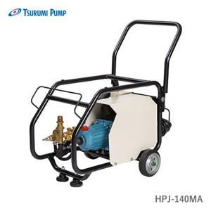 スーパー工業 エンジン式高圧洗浄機HPJ-140-1 60Hz セット ツルミポンプ ツルミ 鶴見 HPJ‐140MA 高圧洗浄機 100V Bセット 自動