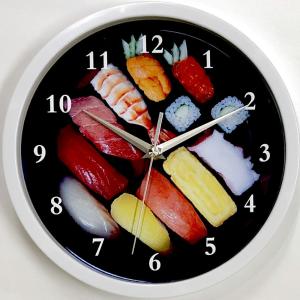 デリシャス寿司時計　お寿司の壁掛け時計｜japan