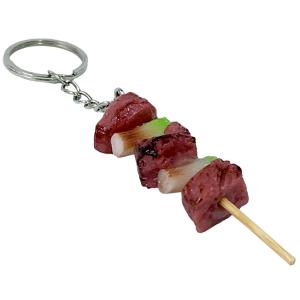 食品サンプルキーホルダー 焼き鳥 面白 キーホル...の商品画像